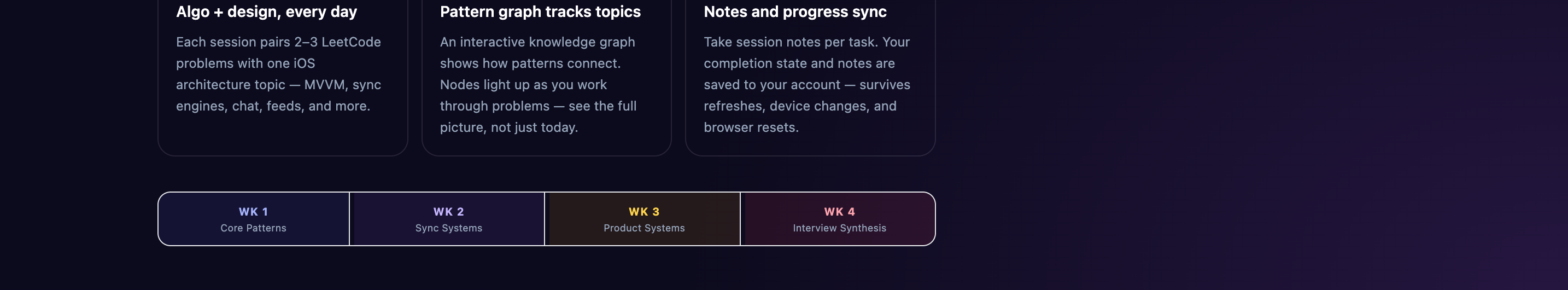 Algo plus iOS system design every day